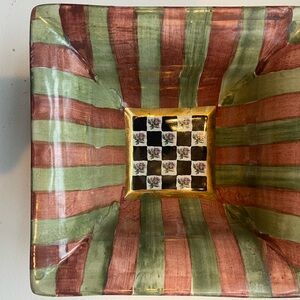 Vintage MacKenzie-Childs small Ceramic Bowl